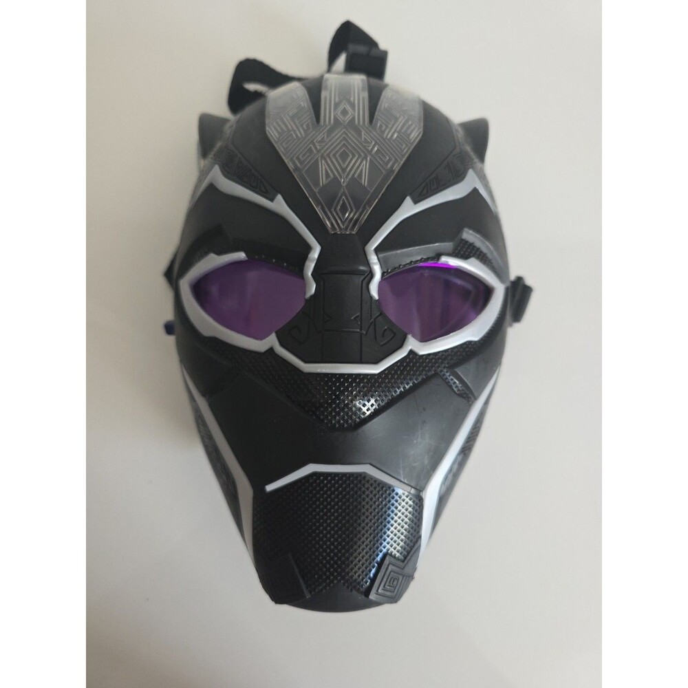 Black Panther Vibranium Power FX Light Up Mask Marvel Avengers Cosplay Used